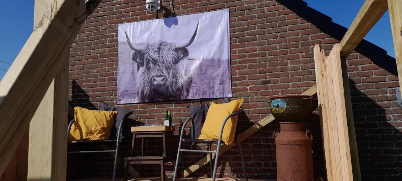 De Huifkar, Trekkershut Bij Sneek Hotel Hommerts ภายนอก รูปภาพ