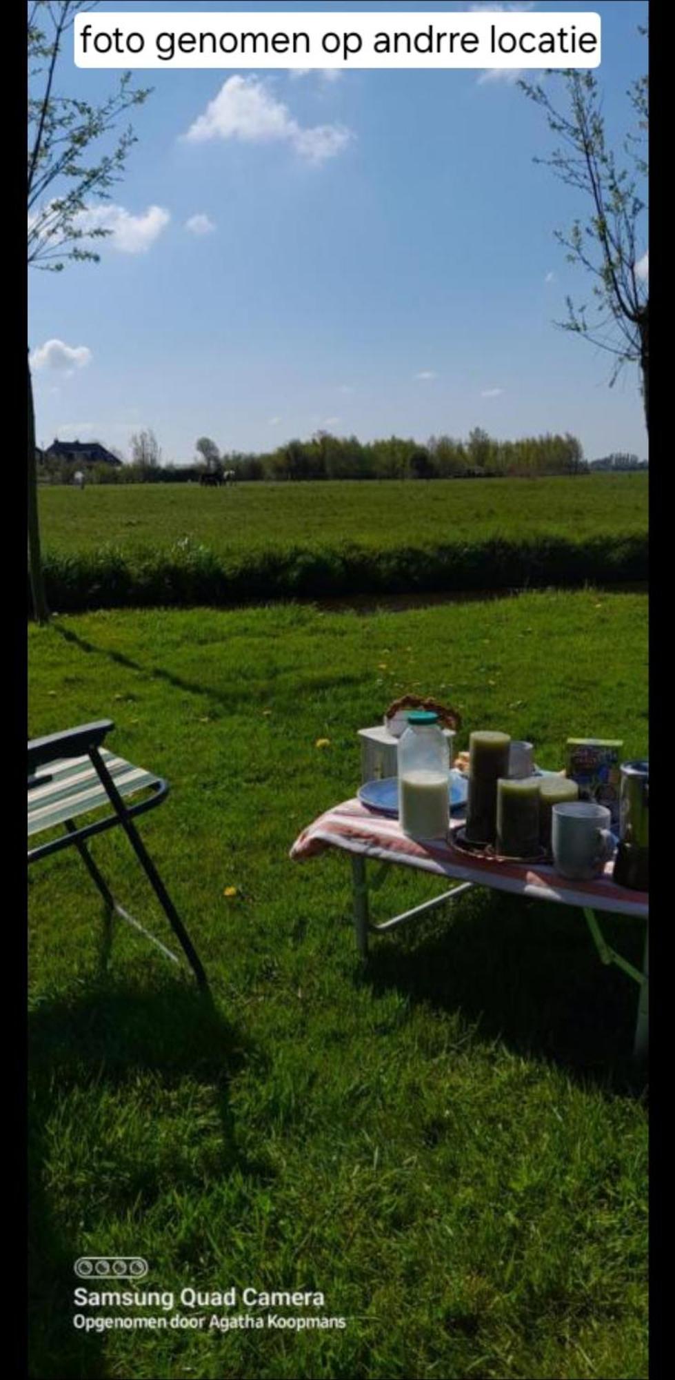 De Huifkar, Trekkershut Bij Sneek Hotel Hommerts ภายนอก รูปภาพ